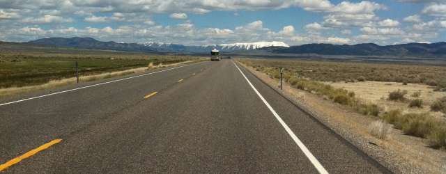 The Loneliest Road in the USA - U.S. Highway 50 in Nevada