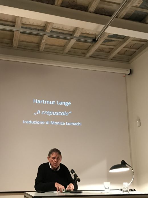 Lesung von Hartmut Lange