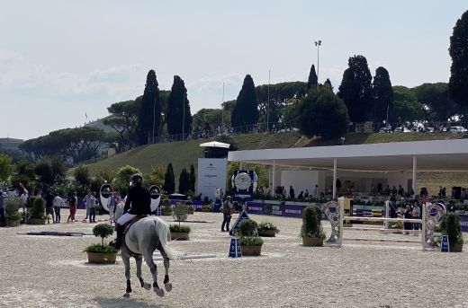 Circus Maximus in Rom beherbergt zum ersten Mal seit über 2.000 Jahren Pferde als neue Location für die Longines Global Champions Tour of Rome.