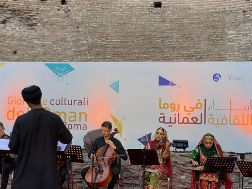 Musik aus Oman im Tempel der Venus